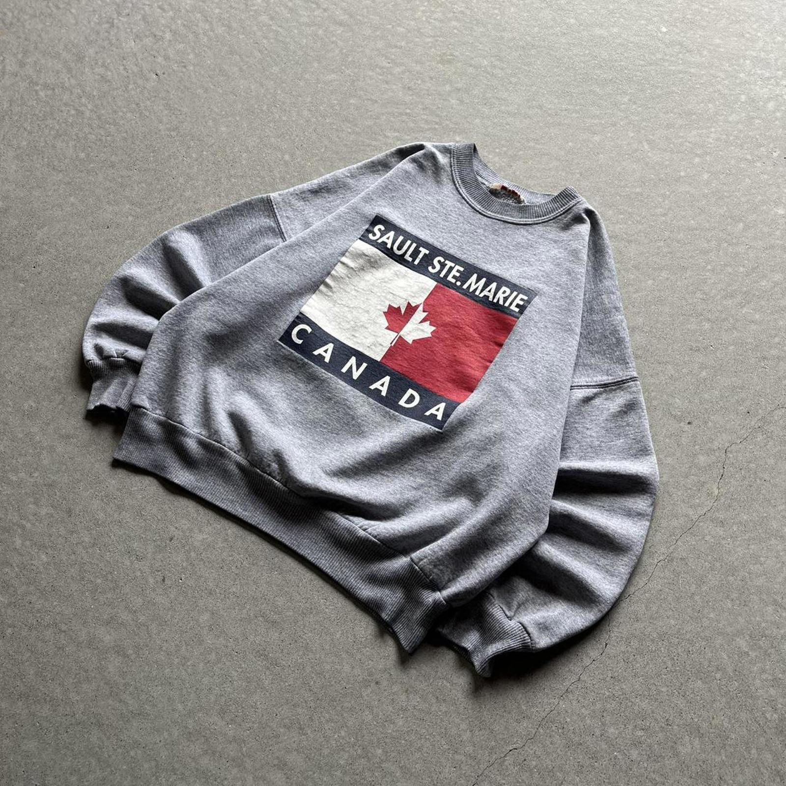 Vintage Clothing Vintage 90s Sault Ste. Marie Canada Graphic Crewneck American Vintage - uptwn vintage - 5a2e94ed-6341-46b4-9bb0-652c30050ef6