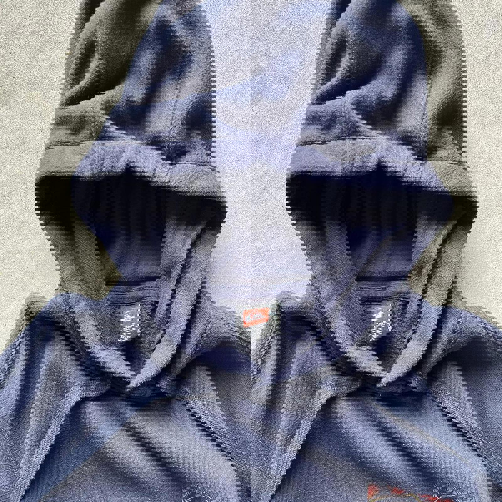 Navy Blue Quicksilver Surf Hoodie