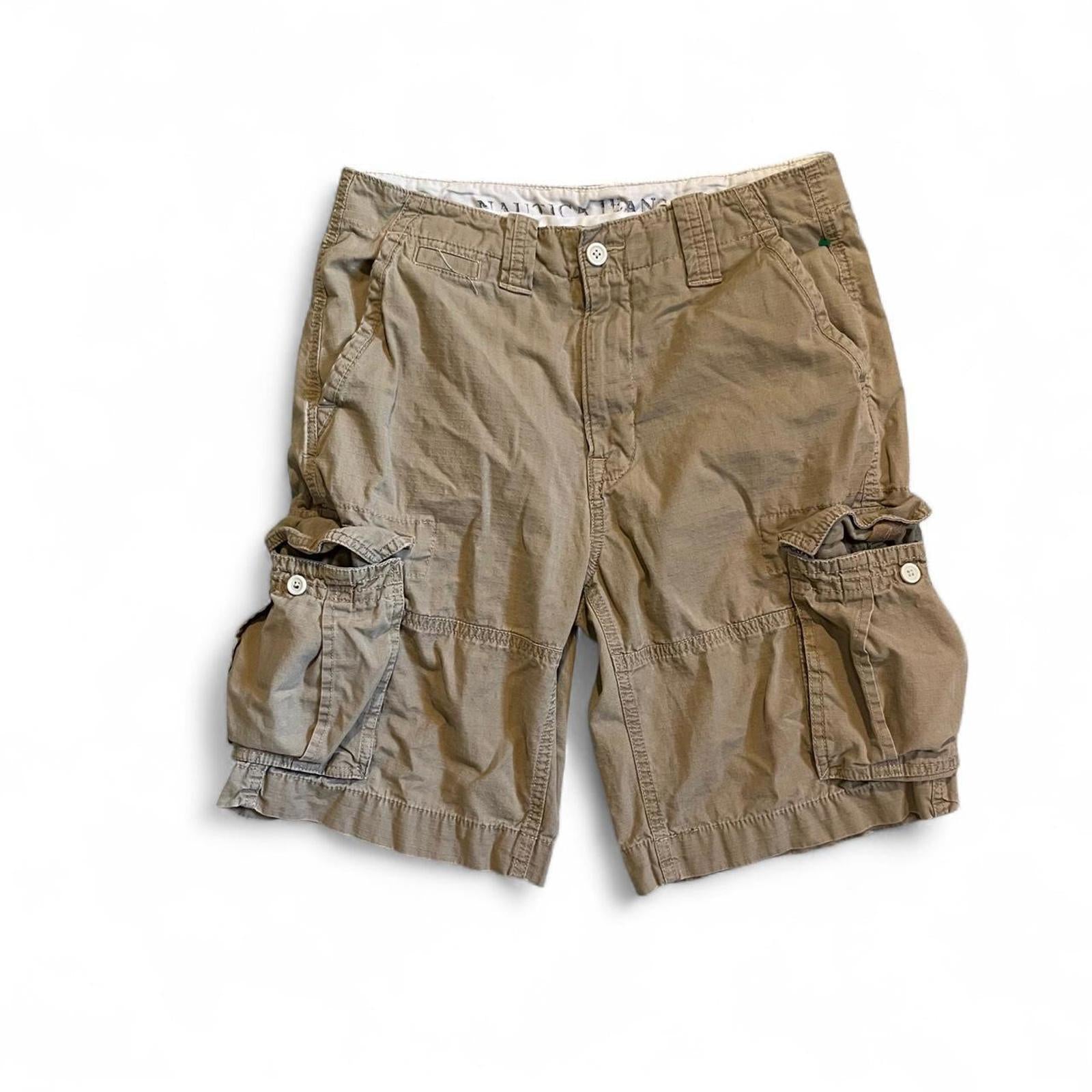 Vintage Y2K Nautica Baggy Cargo Shorts Nautica 5bb59421-77f1-4f64-8941-456ba6df2479