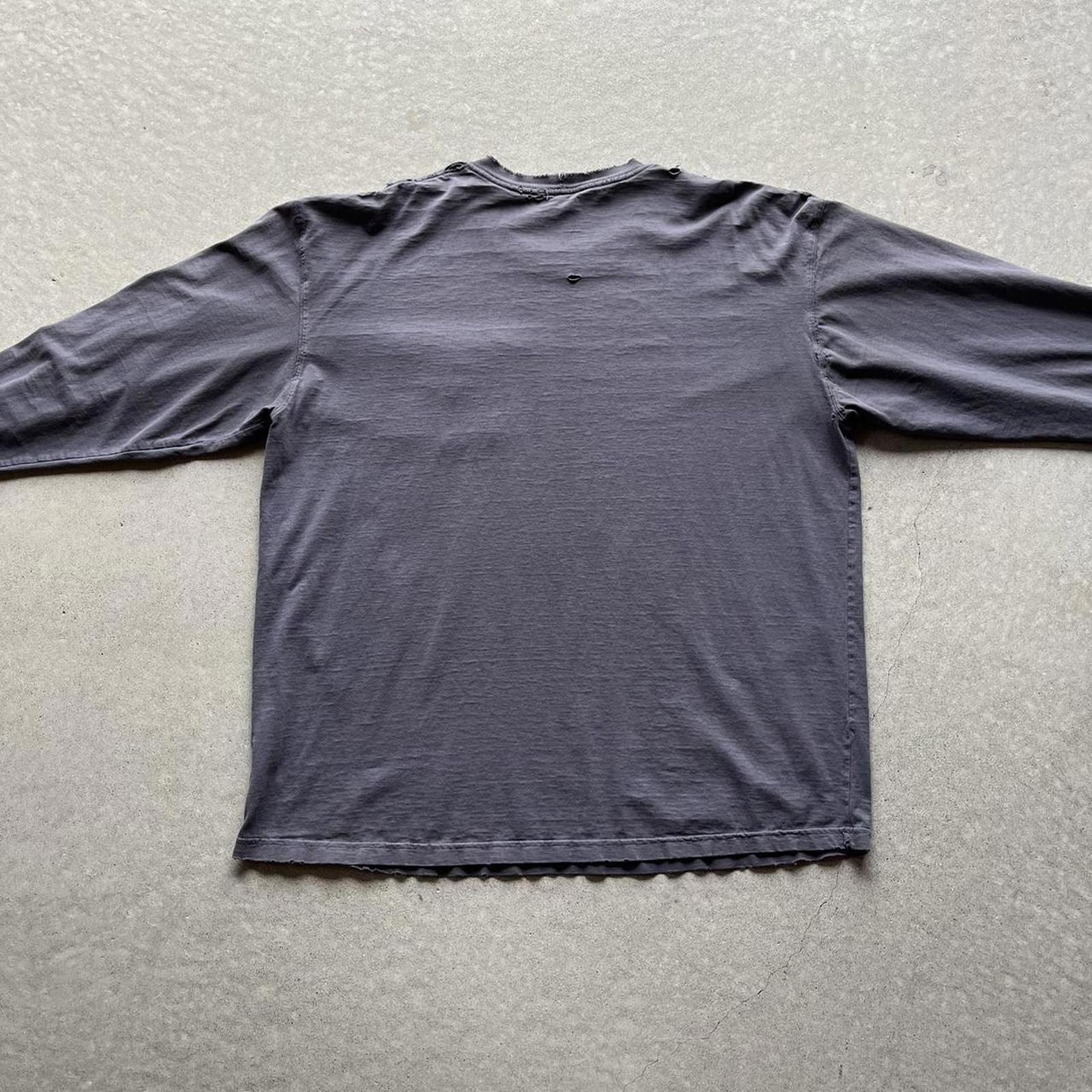 Thrashed Black Carhartt Pocket Long Sleeve - Uptwn Vintage