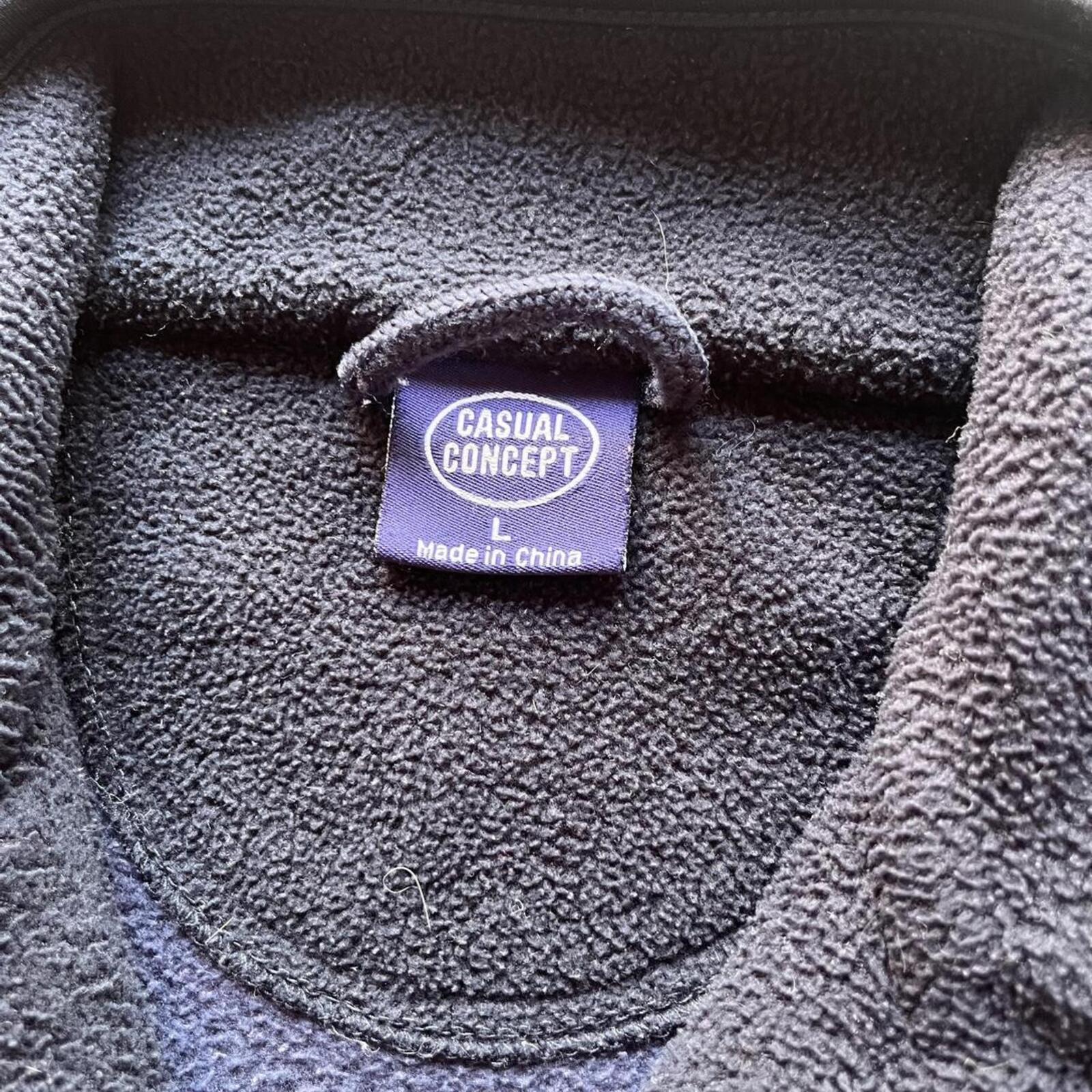 Vintage Clothing Vintage Y2K Sporty Navy Fleece Pullover American Vintage - uptwn vintage - 5caa0048-11d5-4e7c-a84e-cc3dedd06906