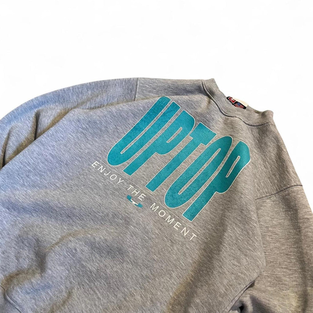 Vintage 90s Bayside Uptop Made In USA Crewneck Sweatshirt American Vintage 5d3b5b7e-839c-4d2d-8ede-ccf1fafbe1aa