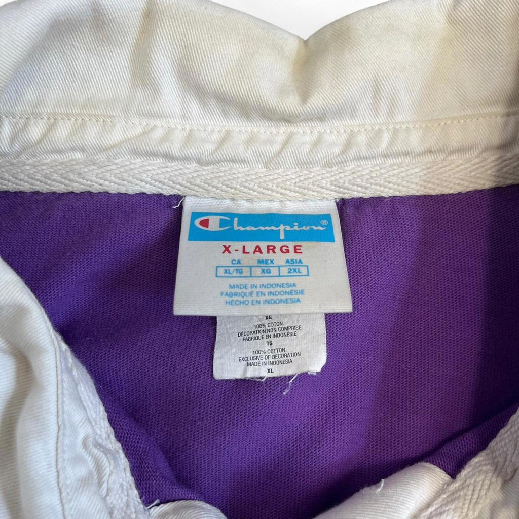 Vintage 90s Purple Champion Pocket Rugby Shirt Champion - uptwn vintage - 5db99ed1-6823-458b-b83d-69194ba1414c