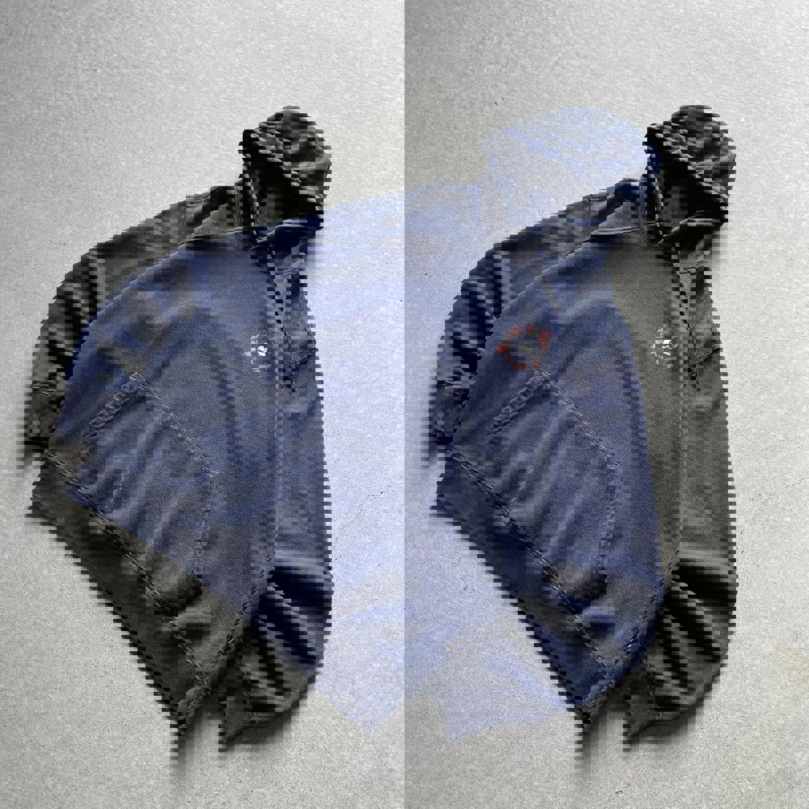 Navy Blue Quicksilver Surf Hoodie