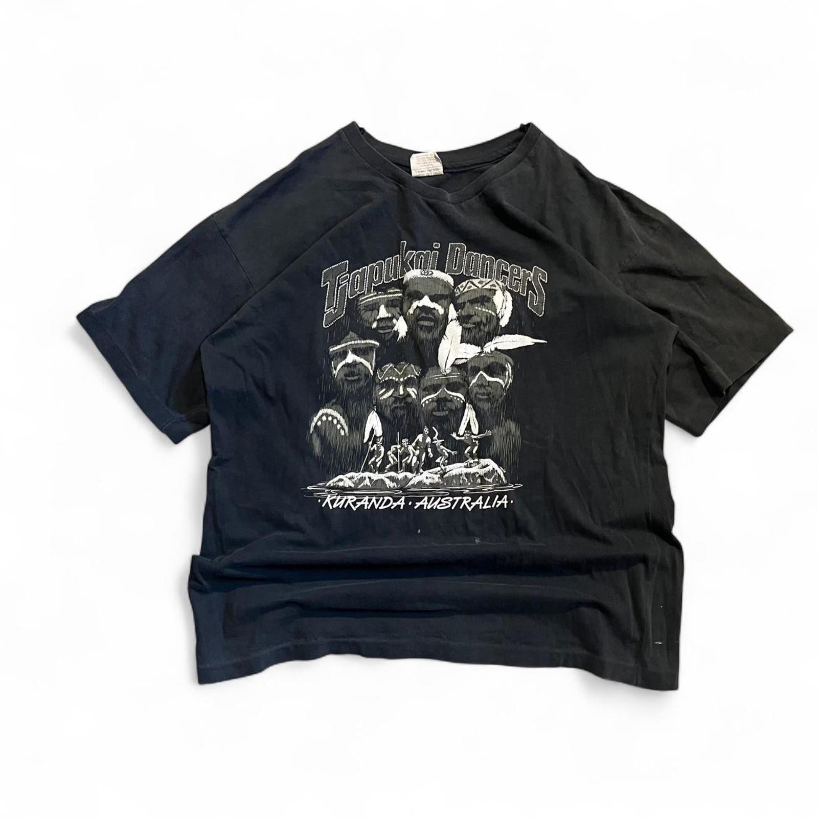 Vintage 1990 Tapuki Dancers Tour Graphic T-Shirt American Vintage 5fbbd442-c2b3-4815-a5de-03e73b438d8d
