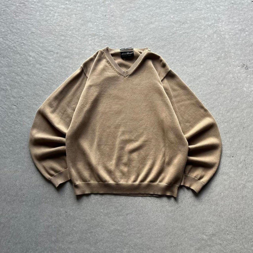 Vintage Clothing Vintage Style Tan Eddie Bauer Sweater Eddie Bauer - uptwn vintage - 5fc1d536-8d20-416f-8f99-5ff5818398ae