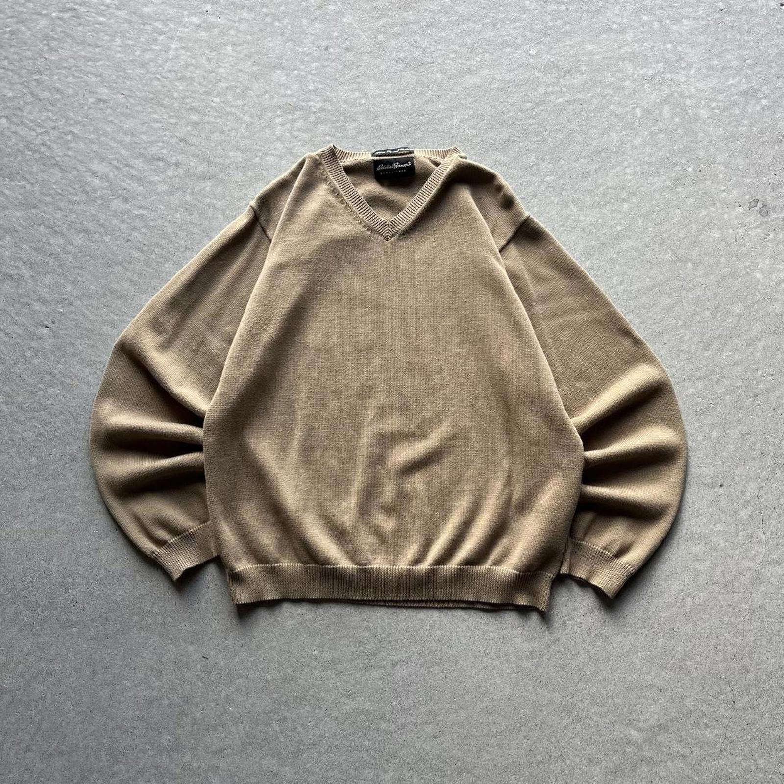 Vintage Clothing Vintage Style Tan Eddie Bauer Sweater Eddie Bauer - uptwn vintage - 5fc1d536-8d20-416f-8f99-5ff5818398ae