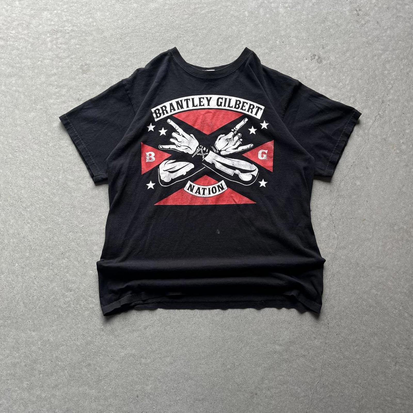 Vintage Y2K Brantley Gilbert Country Music T-Shirt - Uptwn Vintage