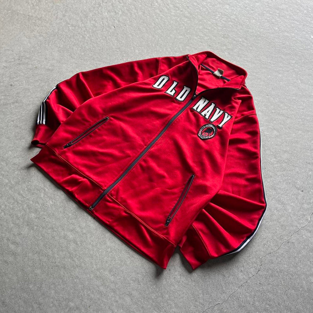 Vintage Clothing Vintage Y2K Red Old Navy Zip Up Jacket Old Navy - uptwn vintage - 626b6a64-8359-49b8-bd5d-64ef9f7357eb