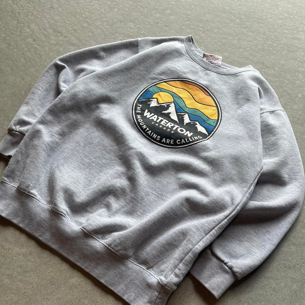 Vintage Heavyweight Watertown Canada Graphic Crewneck - Uptwn Vintage