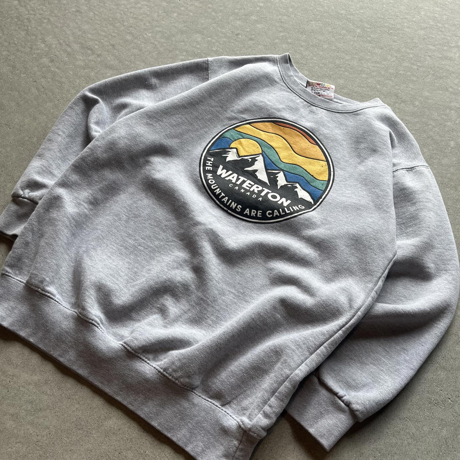 Vintage Heavyweight Watertown Canada Graphic Crewneck