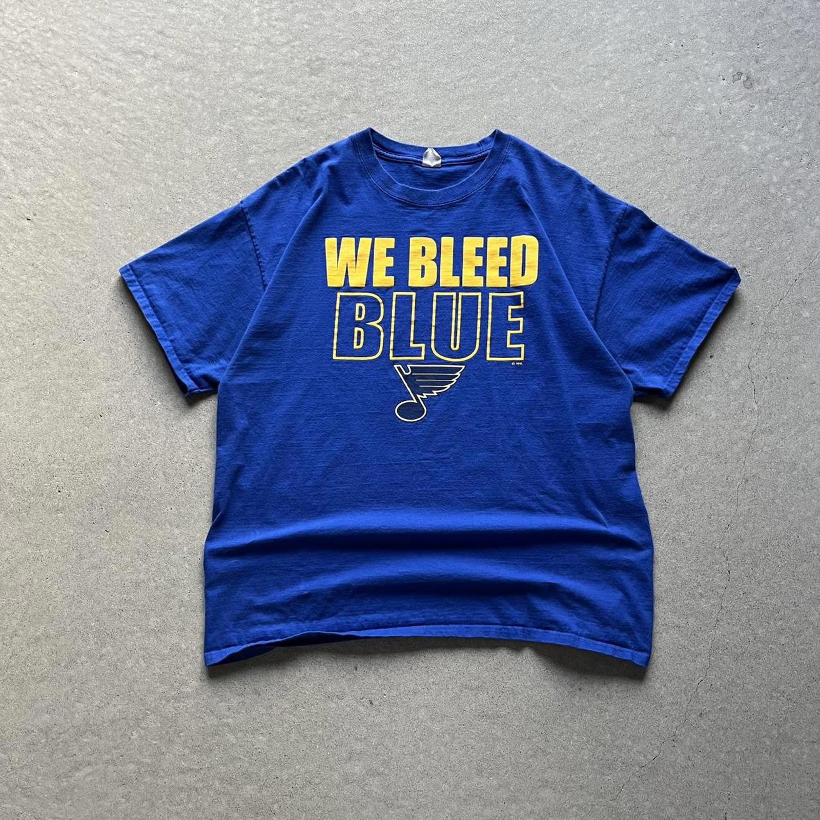 Vintage Clothing Vintage Y2K St. Louis Blues NHL T-Shirt Hanes - uptwn vintage - 63248ae8-9108-4db5-8c30-8bedf67103a6