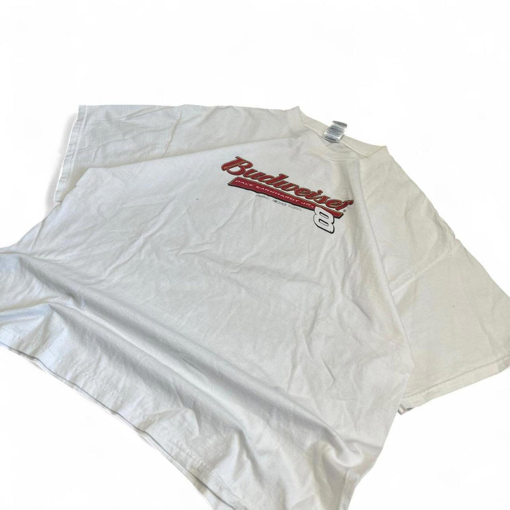 Vintage Y2K Budweiser Dale Earnhardt Jr. NASCAR T-Shirt Delta Pro Weight 638fb654-4ed4-4dd9-897a-18111ac58d18