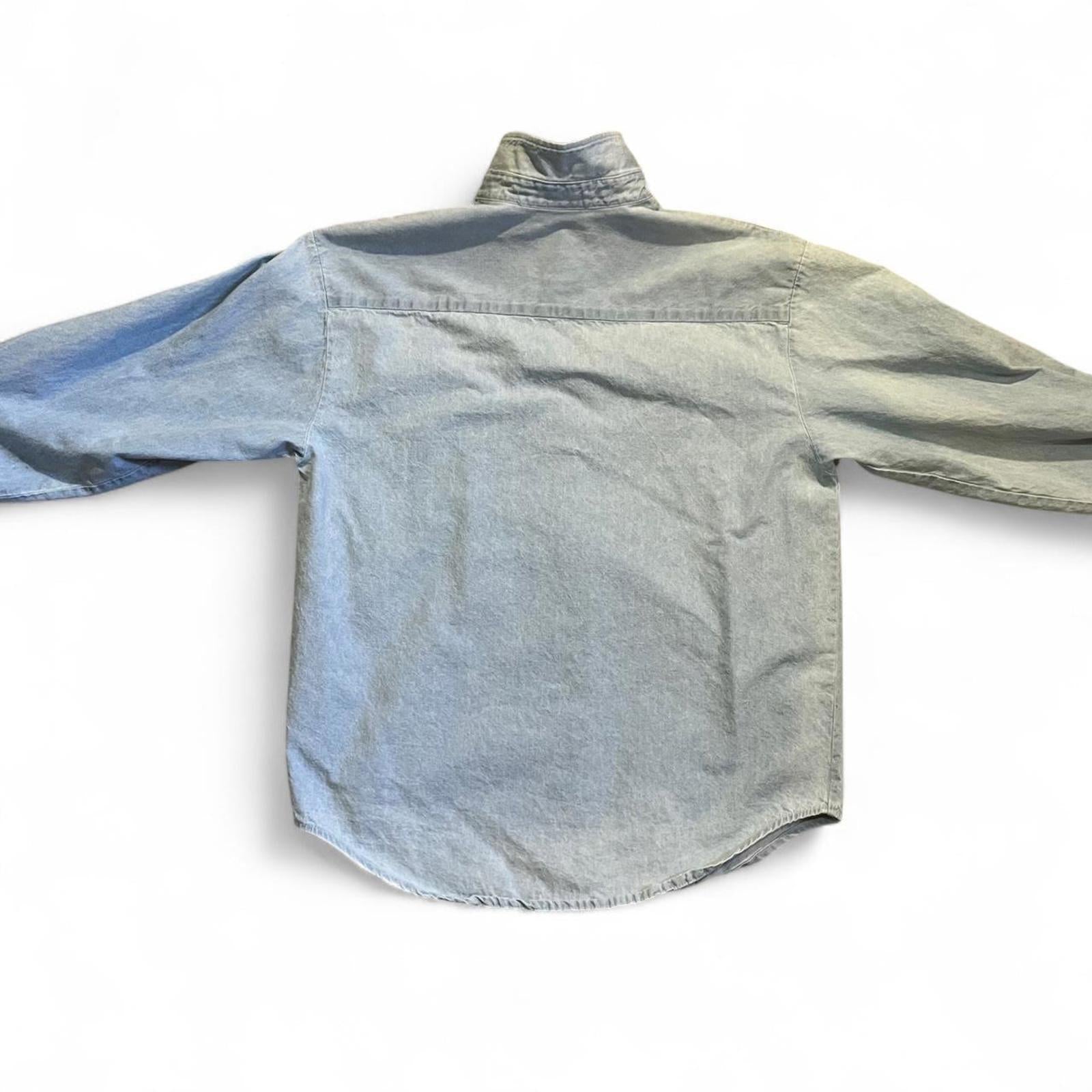 Vintage 80s Apple Team Cobra Button Down Shirt American Vintage 6399eb80-580f-45e7-878a-ffd9d6308156