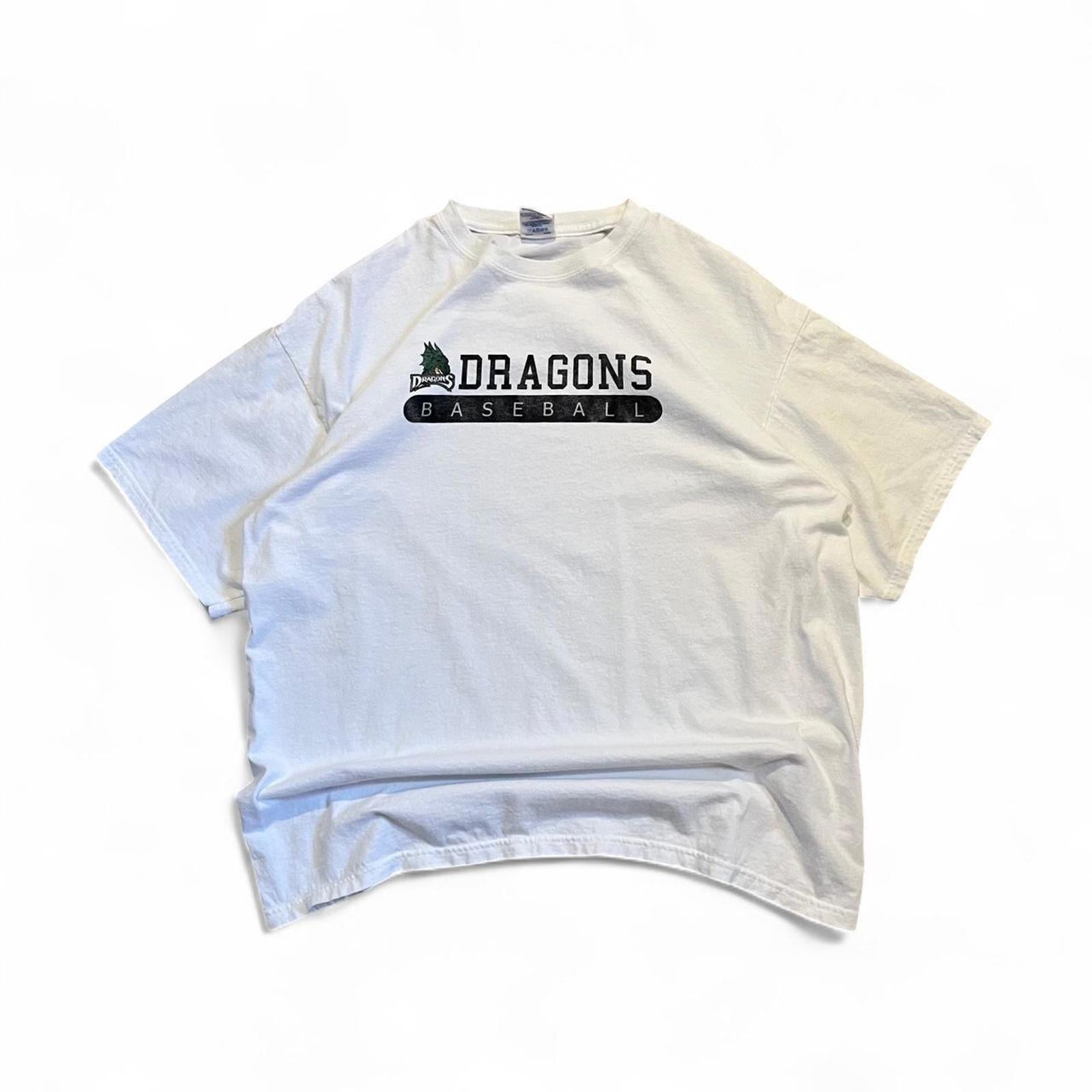 Vintage Y2K Dragons Baseball T-Shirt Gildan 643da931-042b-4fe8-a7e0-50d0766760c4