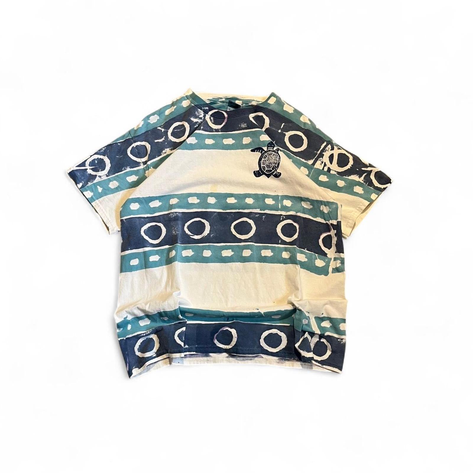 Hawaiian Style AOP Turtle T-Shirt Gildan 65aa9a5a-093e-4635-ade5-3204becd3cc2