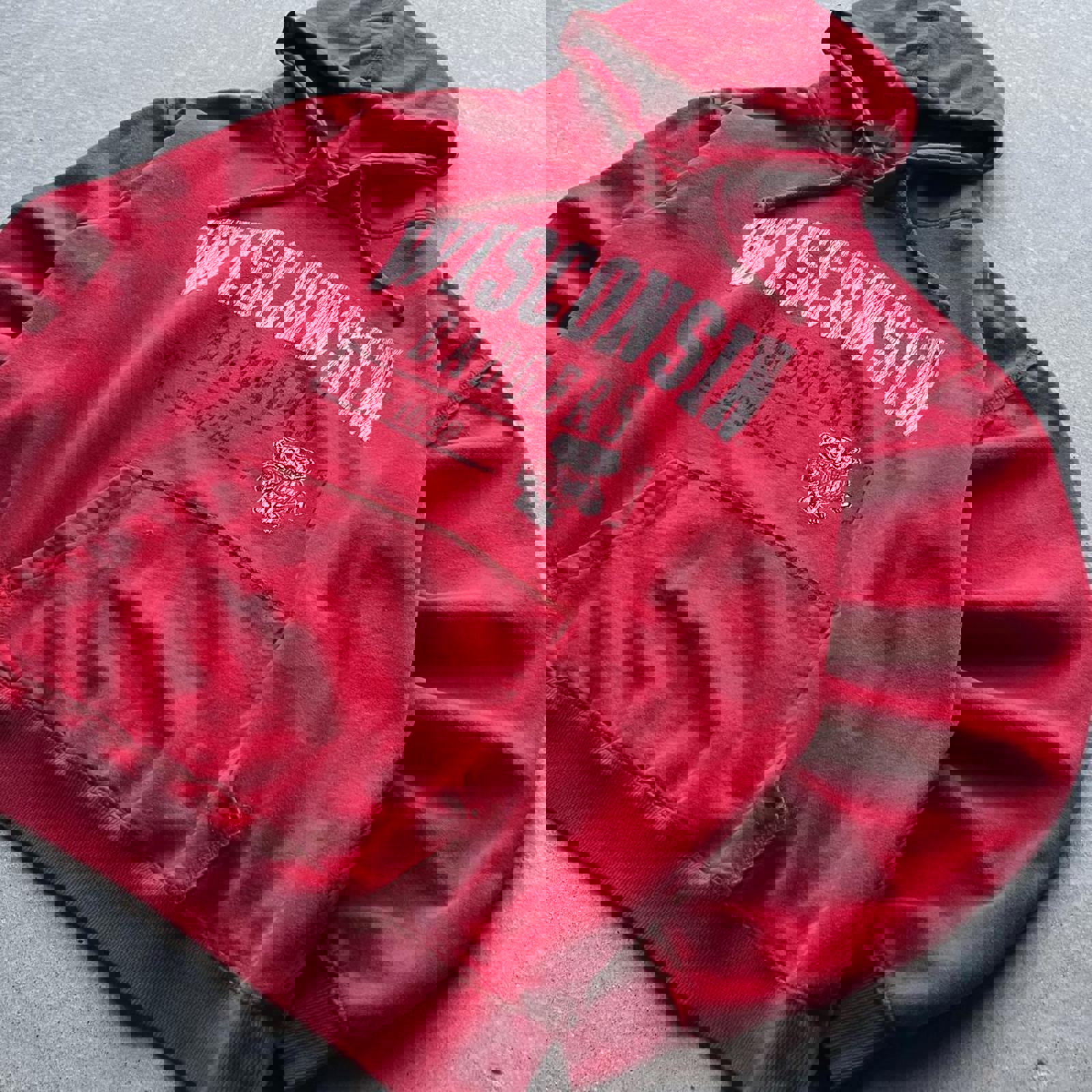 Vintage 90s Wisconsin Badgers Hoodie