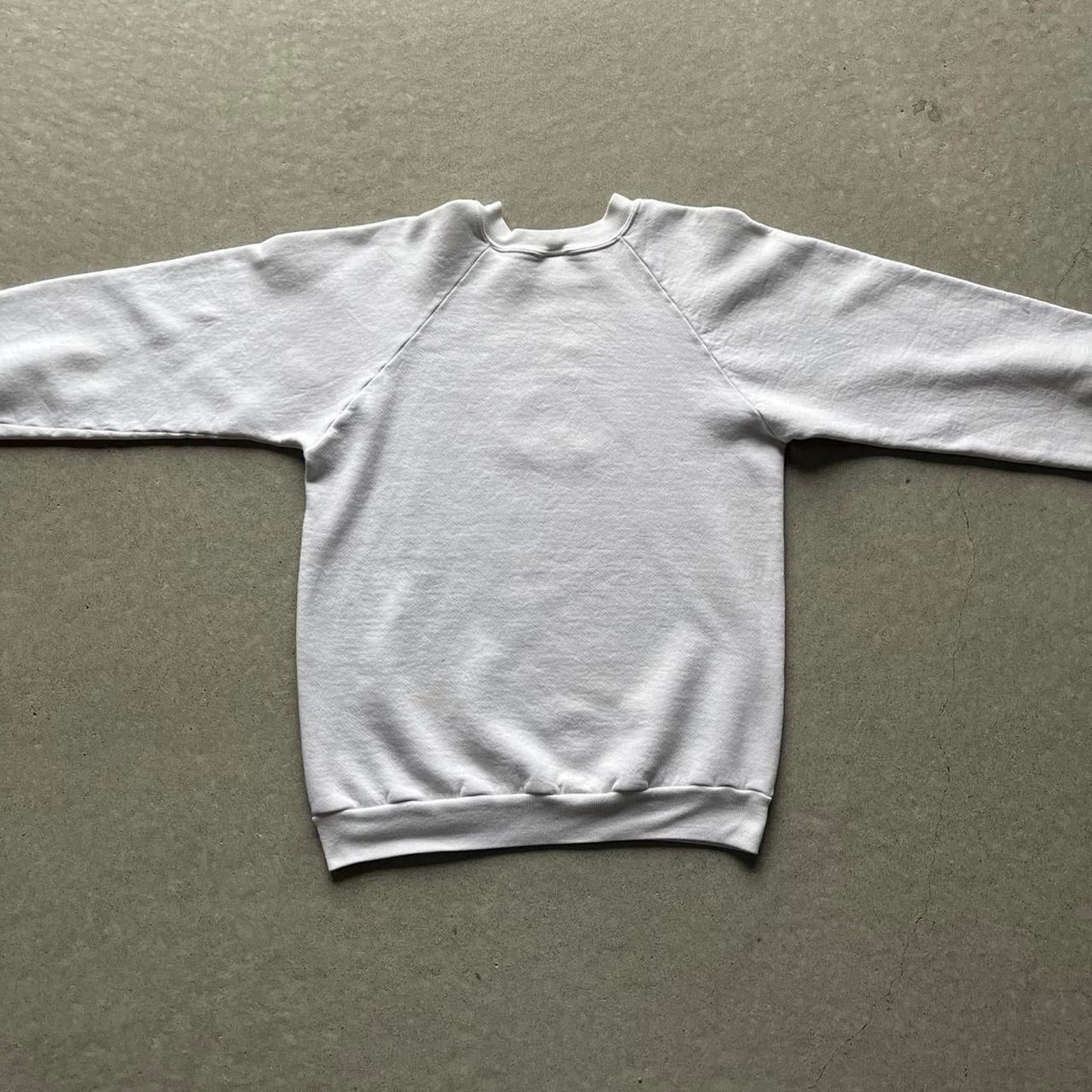 Vintage 80s Funny Duck Hunter Widow Sweatshirt