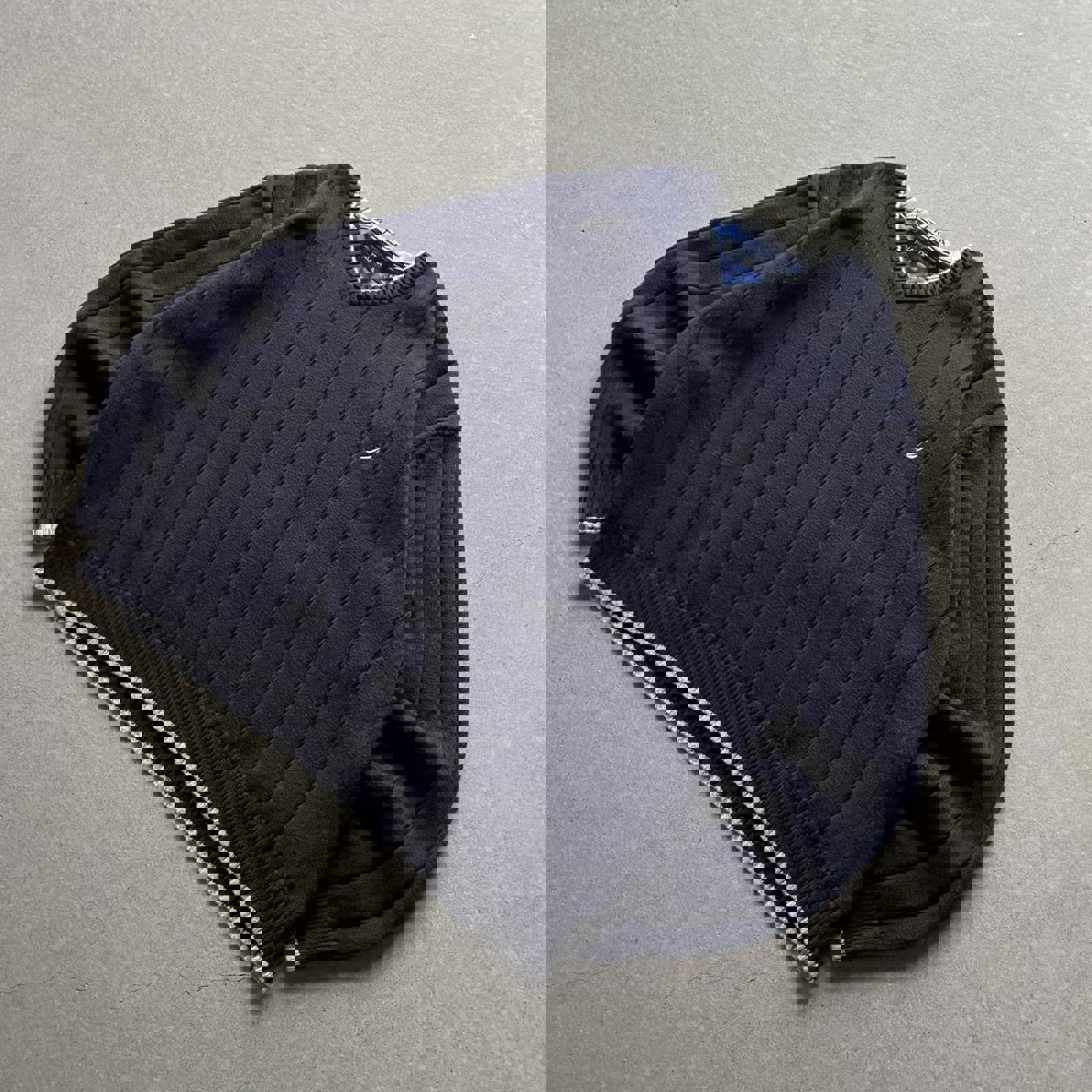 Vintage Y2K Navy Knit Nautica Sweater