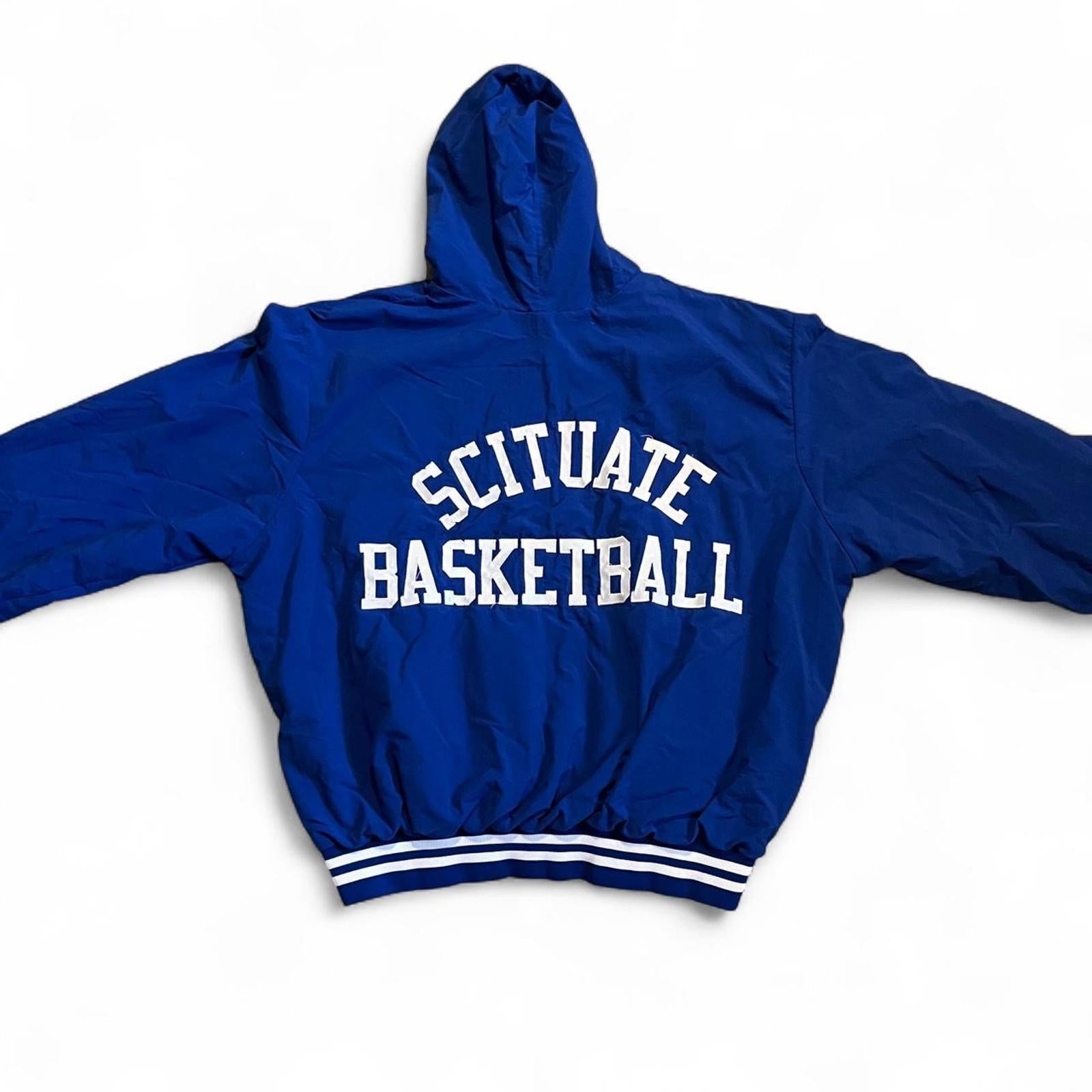Vintage 80s Scituate Basketball Blue Zip Up Coat American Vintage 7ac415f3-a69a-44f2-91e7-8221df1fd9b9