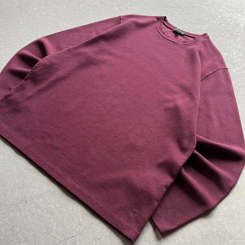 Vintage Style Banana Republic Knit Long Sleeve Shirt - Uptwn Vintage