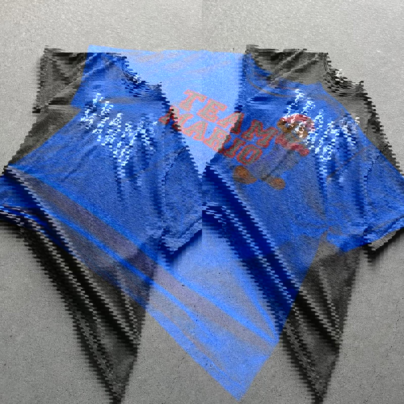 Vintage Y2K Team Mario T-Shirt