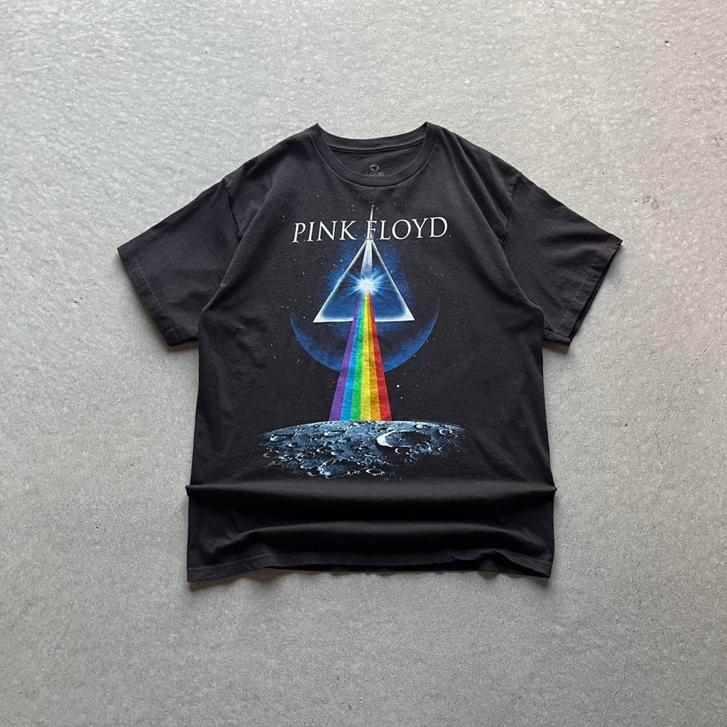 Vintage Clothing 2012 Pink Floyd Prism Graphic T-Shirt Liquid Blue - uptwn vintage - 813d835f-5d3e-4b08-952a-2762e9ac9d6b