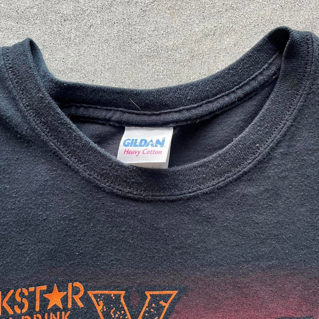 Vintage 90s Rockstar Mayhem Motocross T-Shirt - Uptwn Vintage
