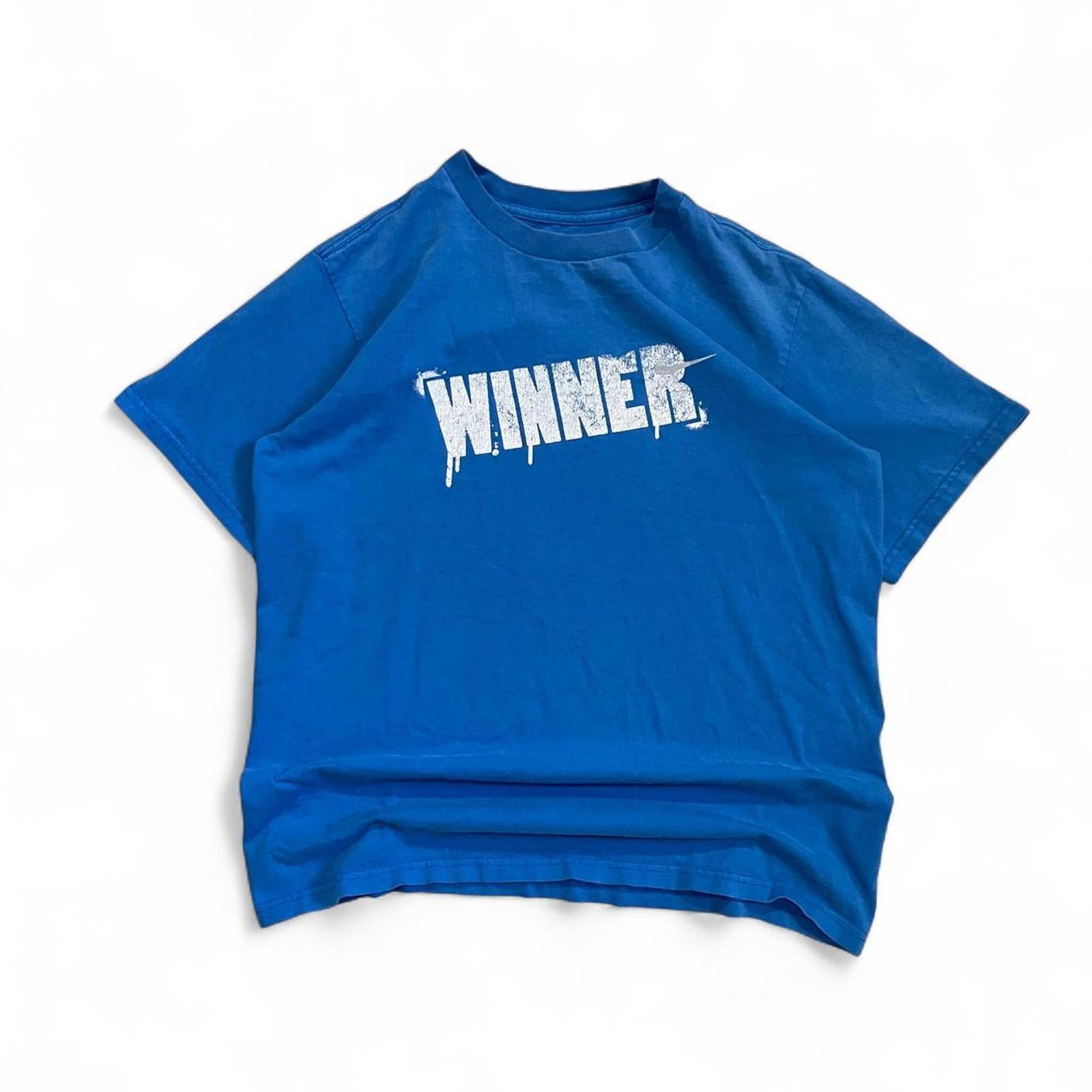 Vintage Y2K Nike Winner Graphic T-Shirt Nike - uptwn vintage - 89295545-bd78-4984-8ac3-283e934039f3