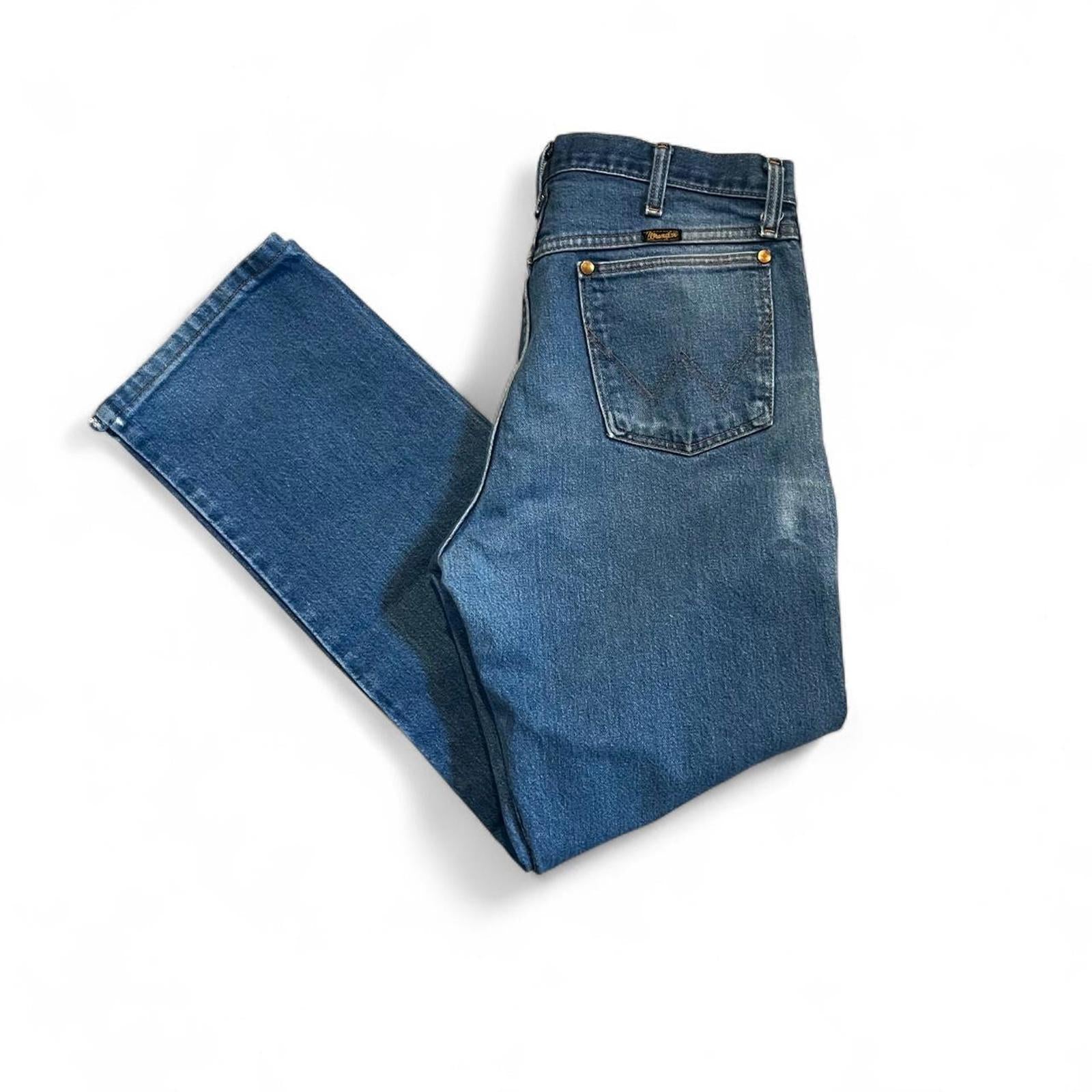 Vintage Y2K Blue Wrangler Western Straight Jeans Wrangler 8a973d69-ca04-4519-adf0-fbc64754ae73