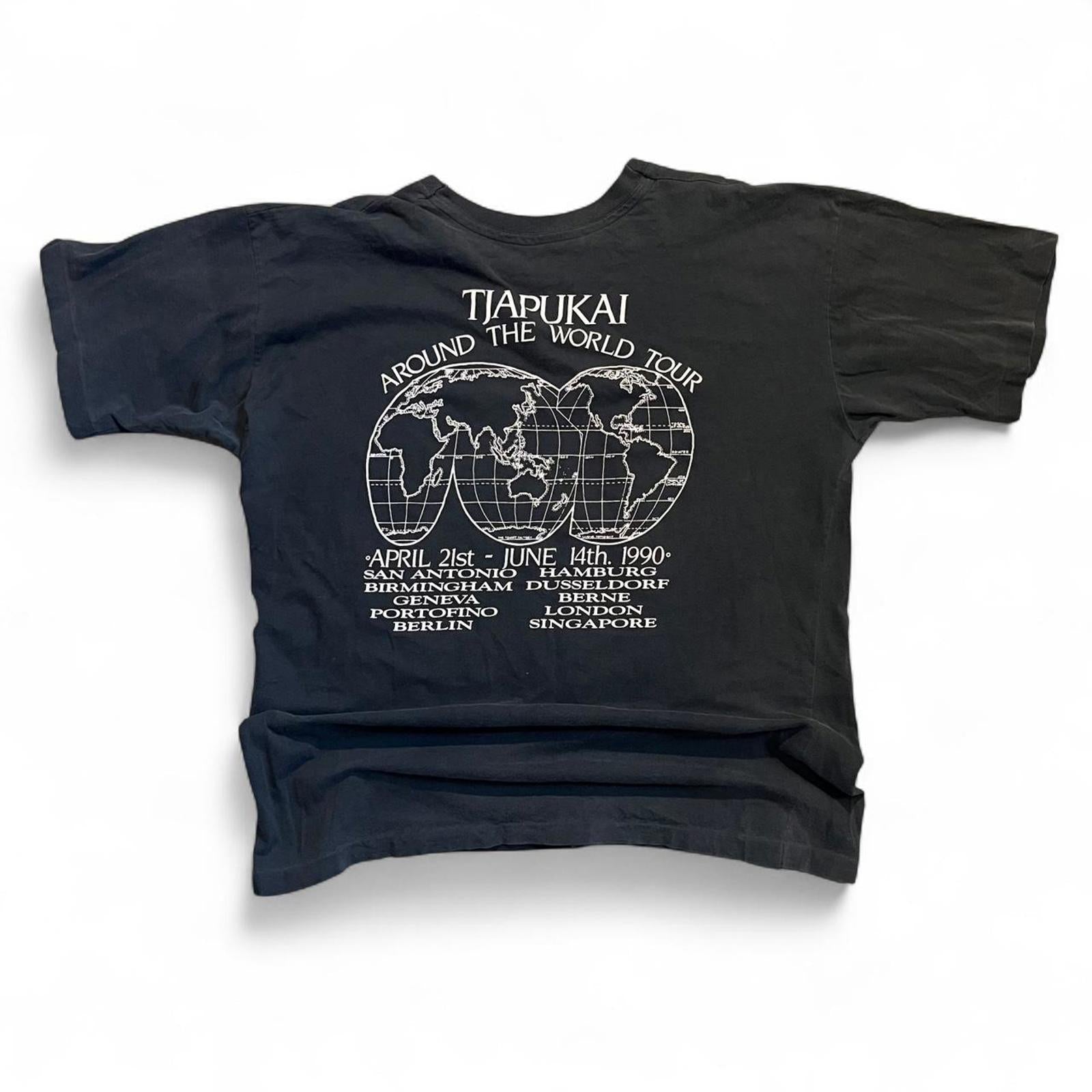 Vintage 1990 Tapuki Dancers Tour Graphic T-Shirt American Vintage 8bdb0928-7982-4598-91e7-cd1e71e631e6