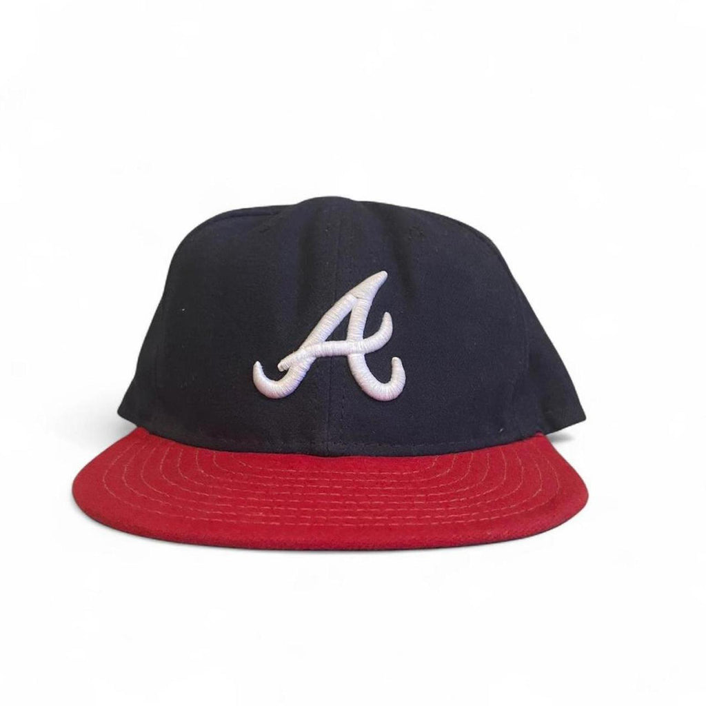 Vintage Y2K New Era Atlanta Braces Flat Brim Hat New Era - uptwn vintage - 8d0f248a-5bdf-482e-b528-e838f4257239_d3fd975c-db31-4a2a-bd99-5dc66d87452c