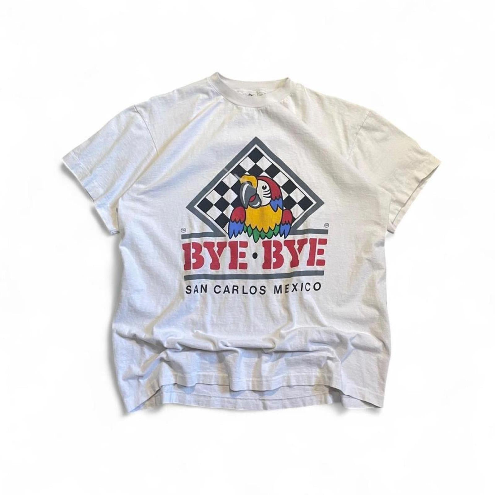 Vintage 90s Single Stitch Bye Bye San Carlos Mexico Travel T-Shirt American Vintage 90b6051d-234c-4527-8c42-9b86f230bc8e