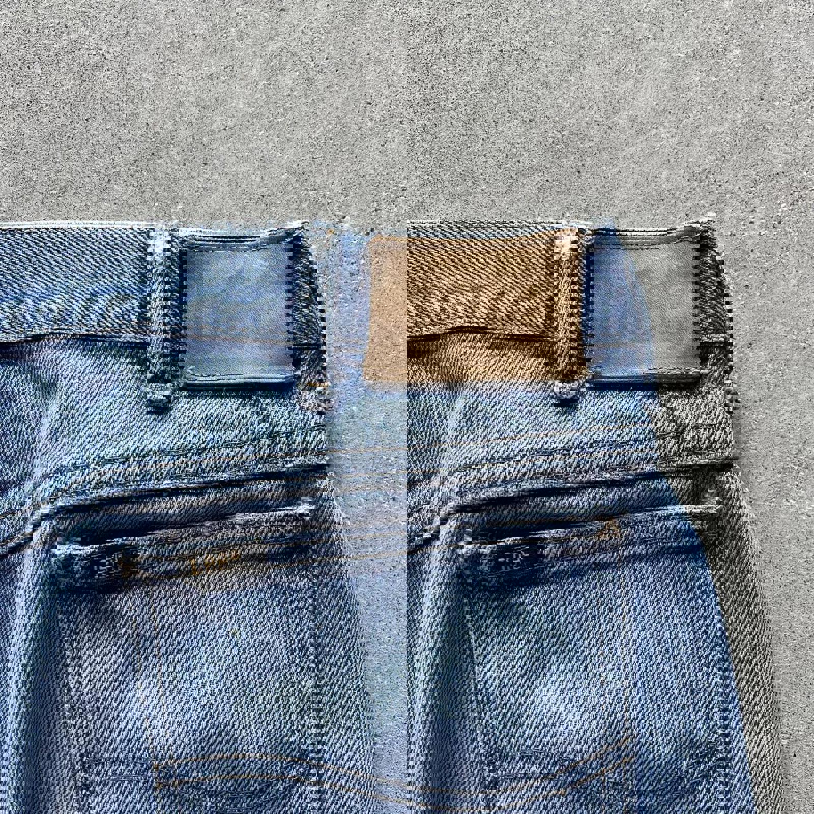 Vintage 1989 Union Made In USA Lee Suede Tab Jeans