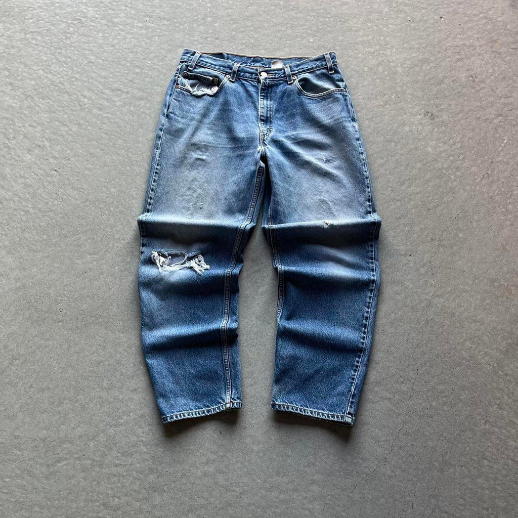 Vintage Clothing Vintage 2002 Washed Levi’s 550 Denim Jeans Levi's - uptwn vintage - 95e4afe3-b1a7-4ade-8556-1a11486eaca2