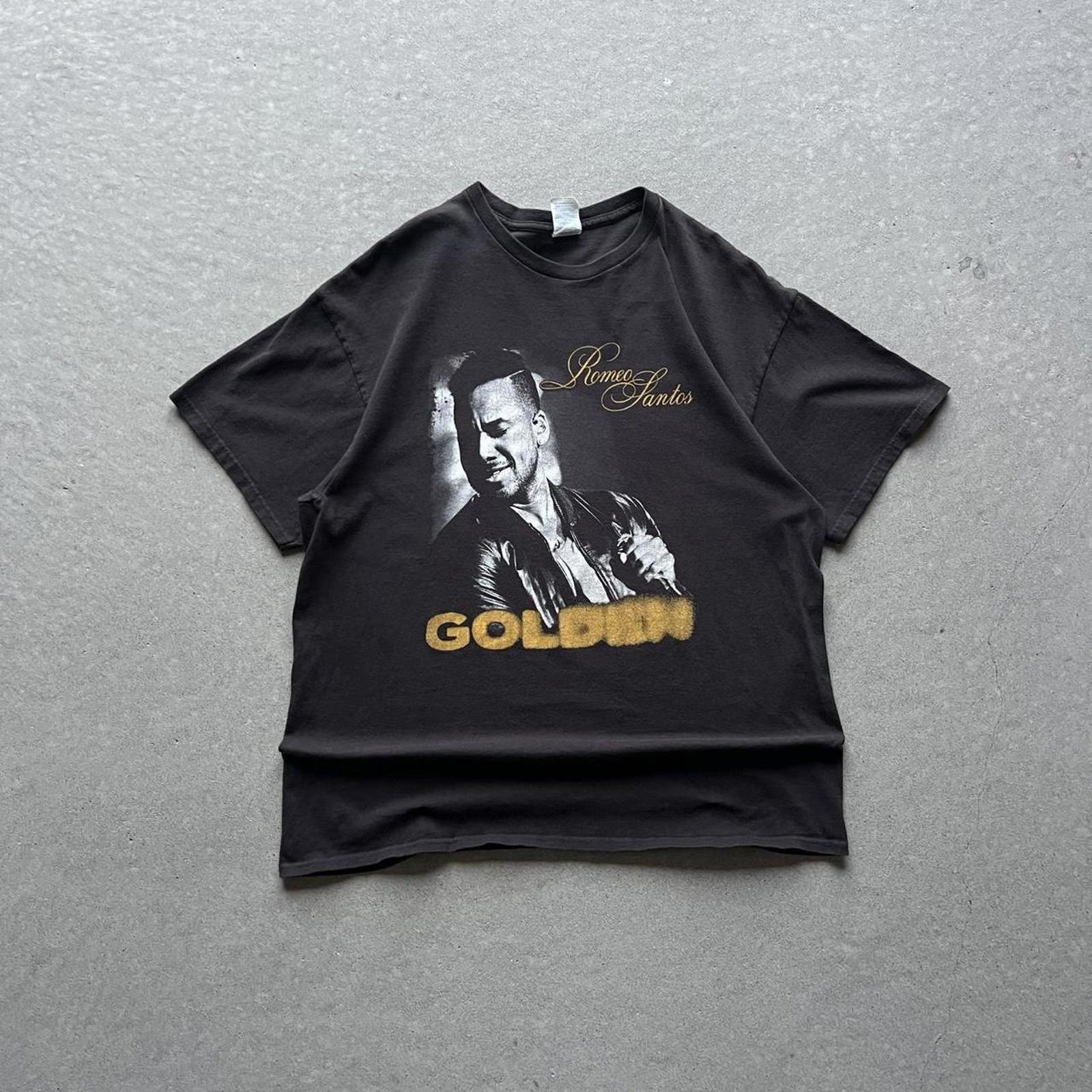 2018 Romeo Santos Golden Tour Graphic T Shirt - Uptwn Vintage