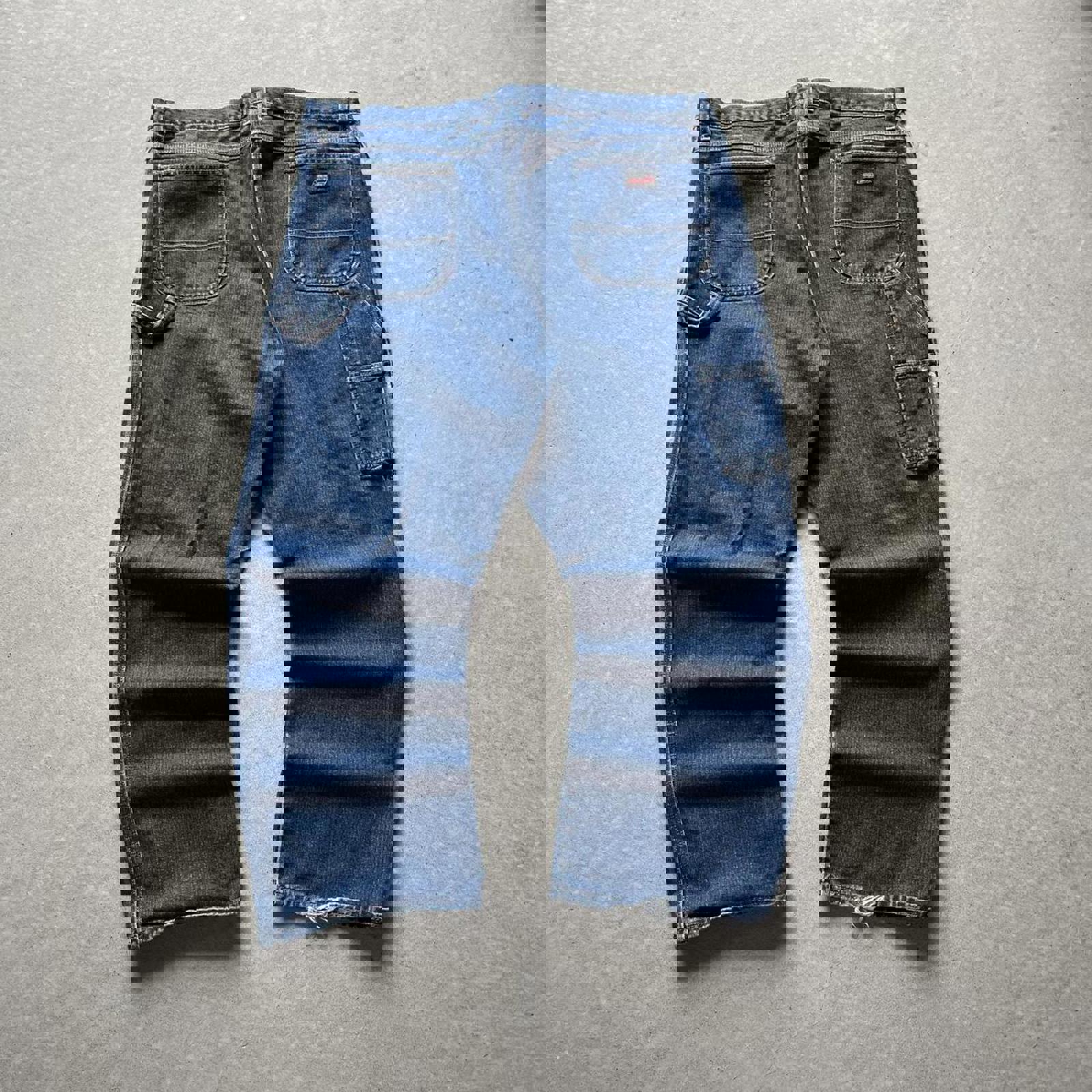 Vintage Style Blue Dickies Carpenter Jeans