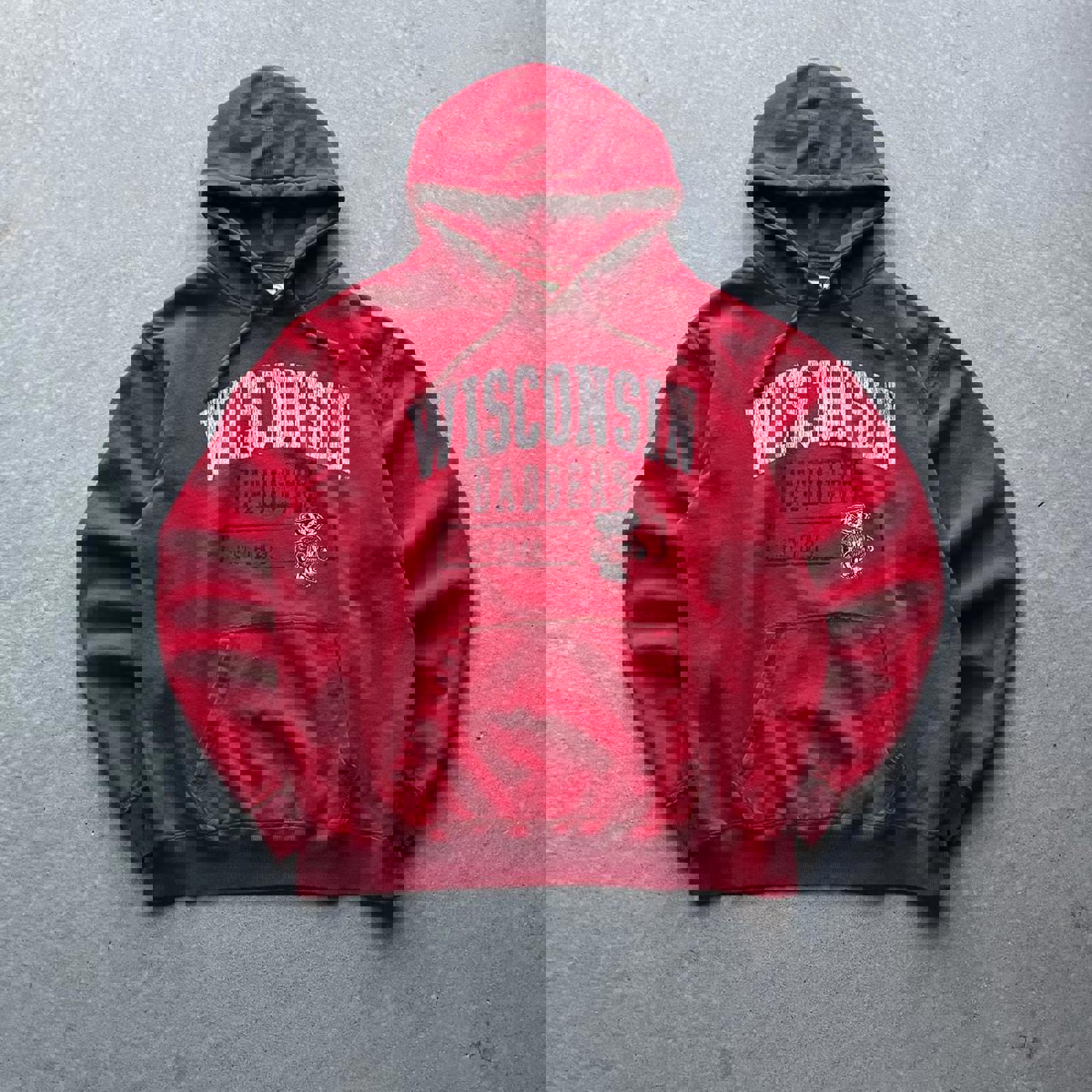 Vintage 90s Wisconsin Badgers Hoodie