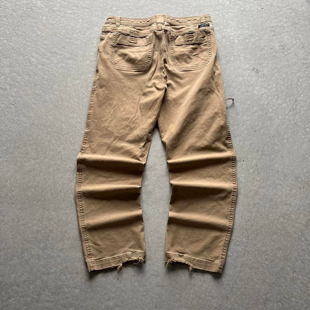 Vintage 90s GH Bass Brown Cargo Pants - Uptwn Vintage