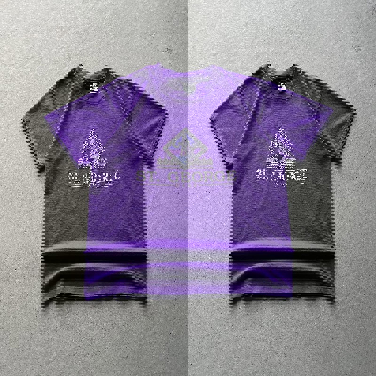 Vintage 90s Purple St. George Utah T-Shirt