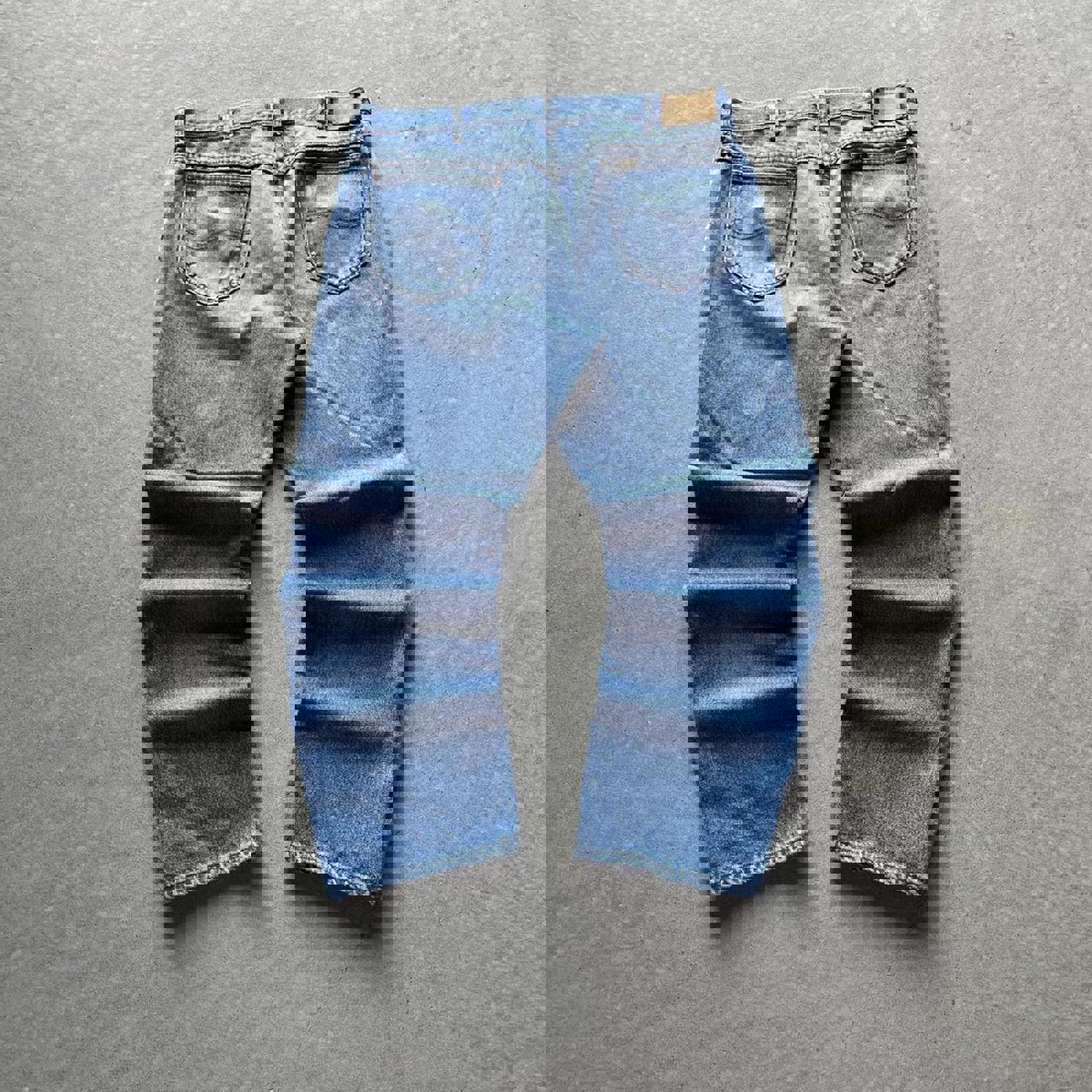 Vintage 1989 Union Made In USA Lee Suede Tab Jeans