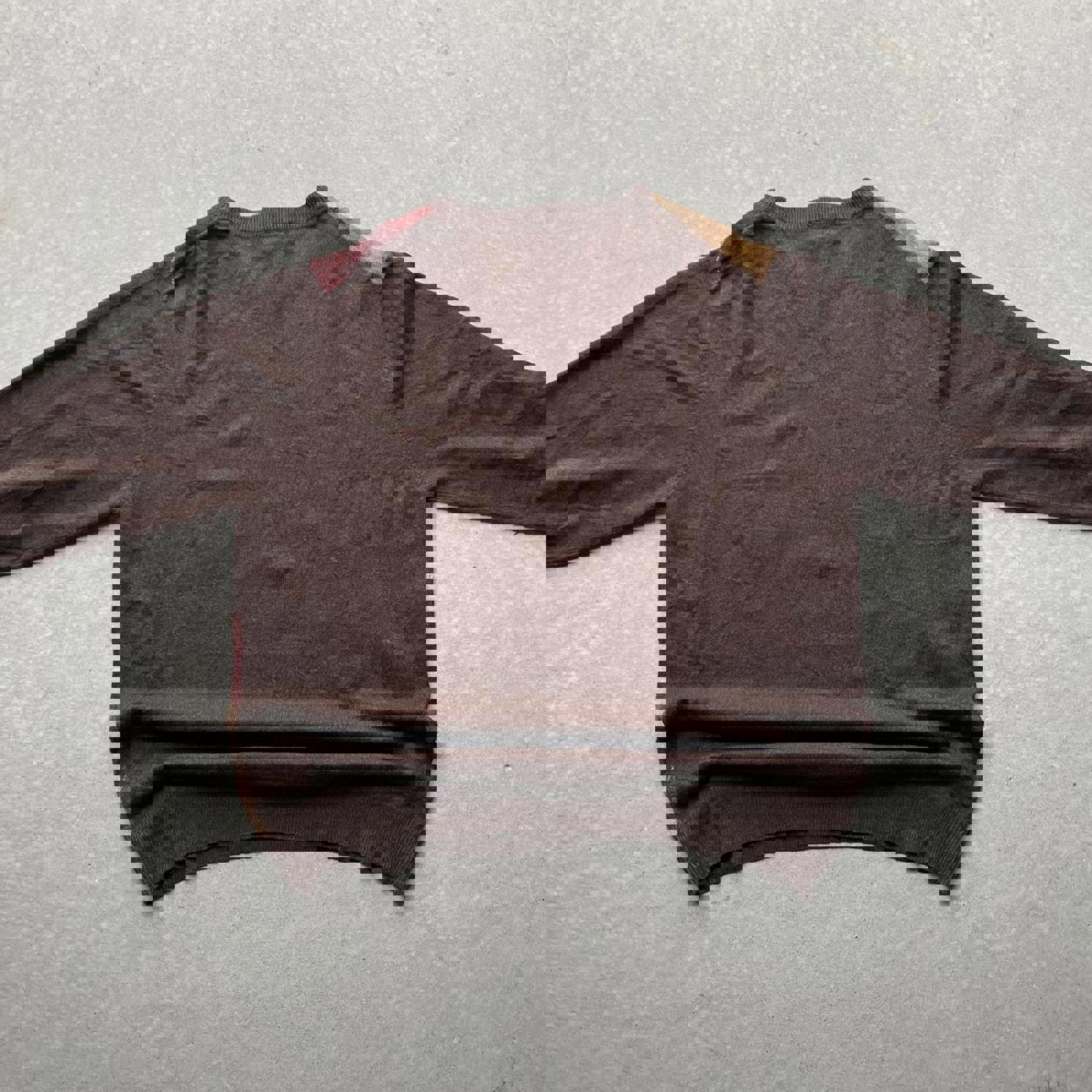 Vintage Y2K Brown Dockers Knit Sweater