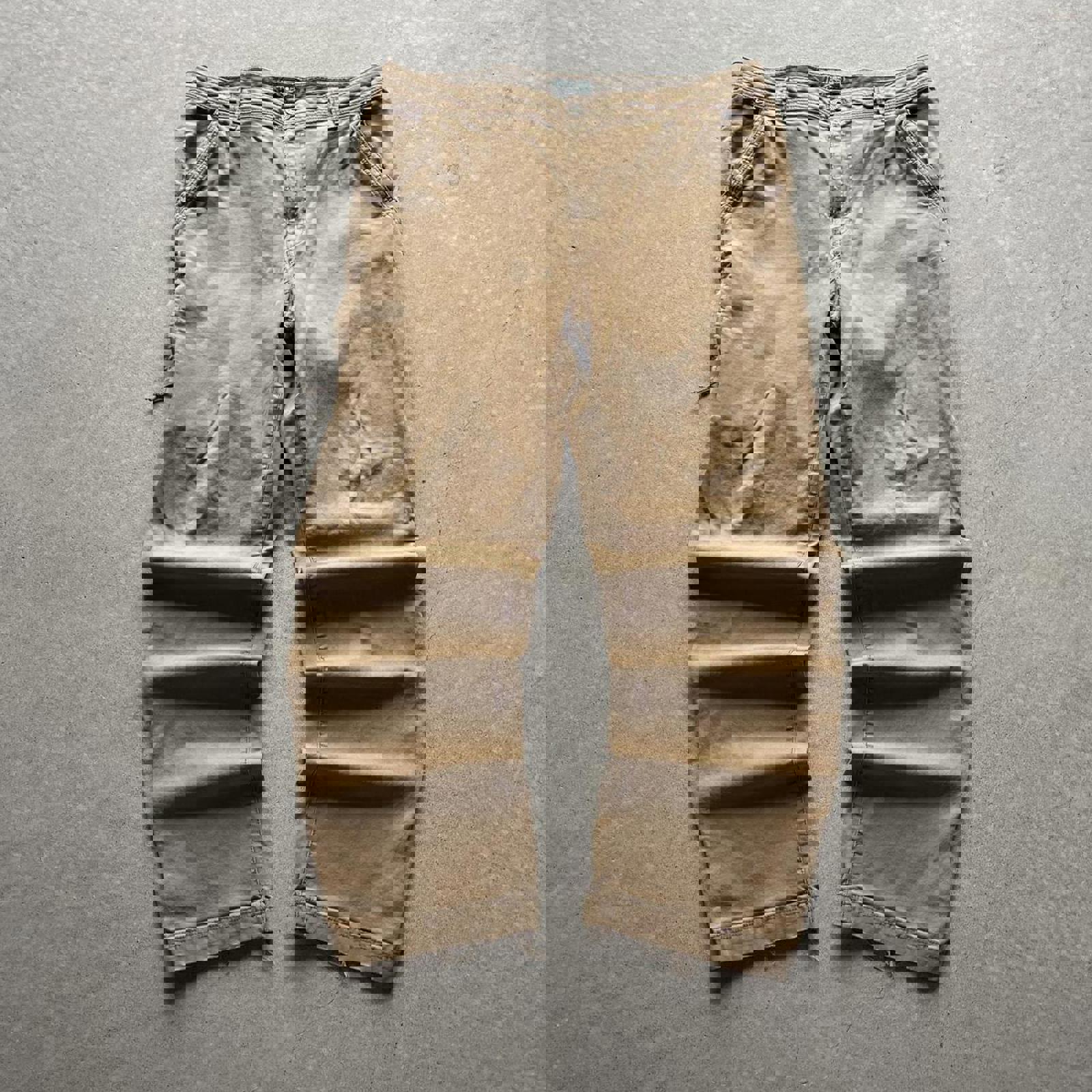 Vintage 90s GH Bass Brown Cargo Pants