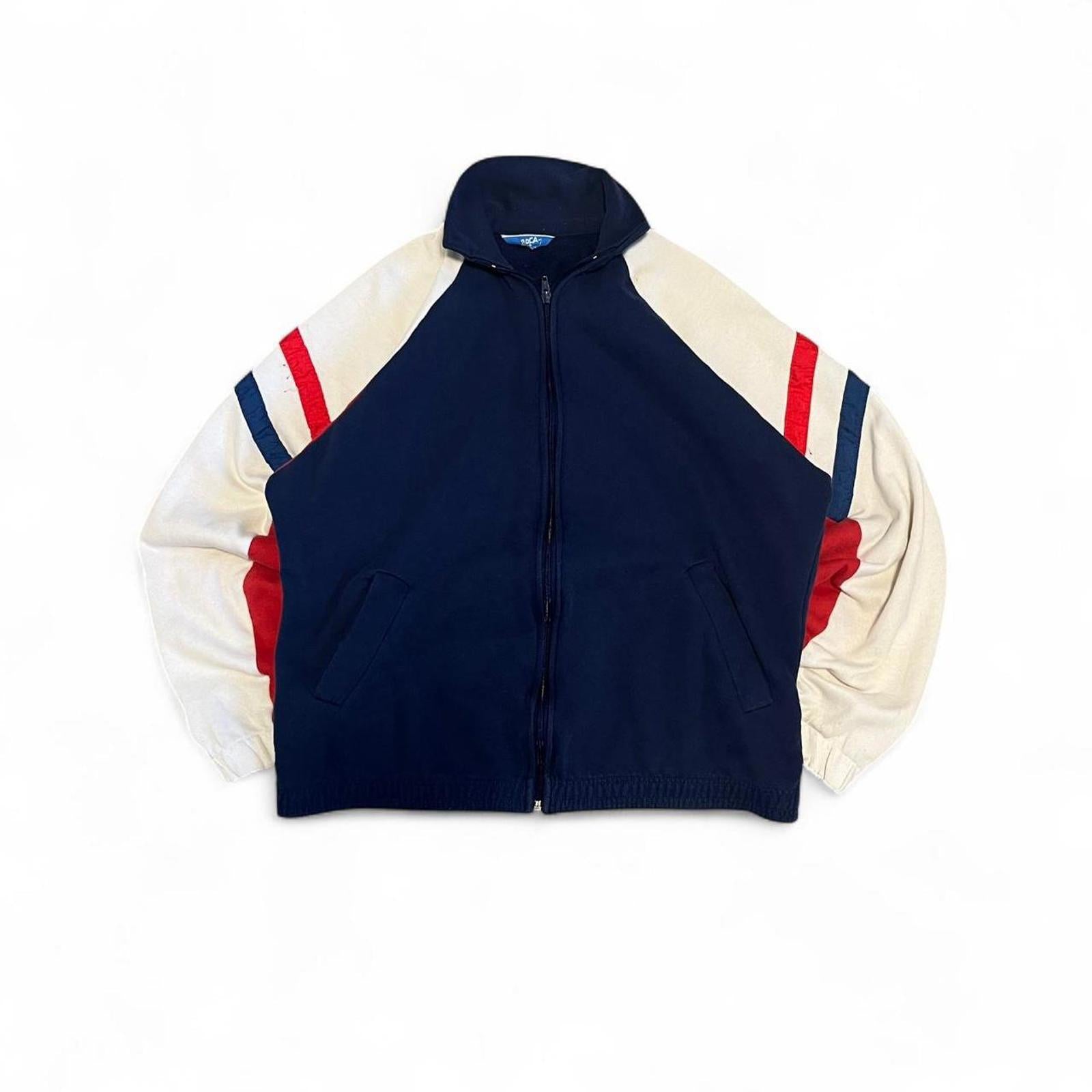 Vintage 80s Made In USA Zip Up Sweatshirt American Vintage - uptwn vintage - a41d0922-e69c-4370-899e-e8f561a108b2