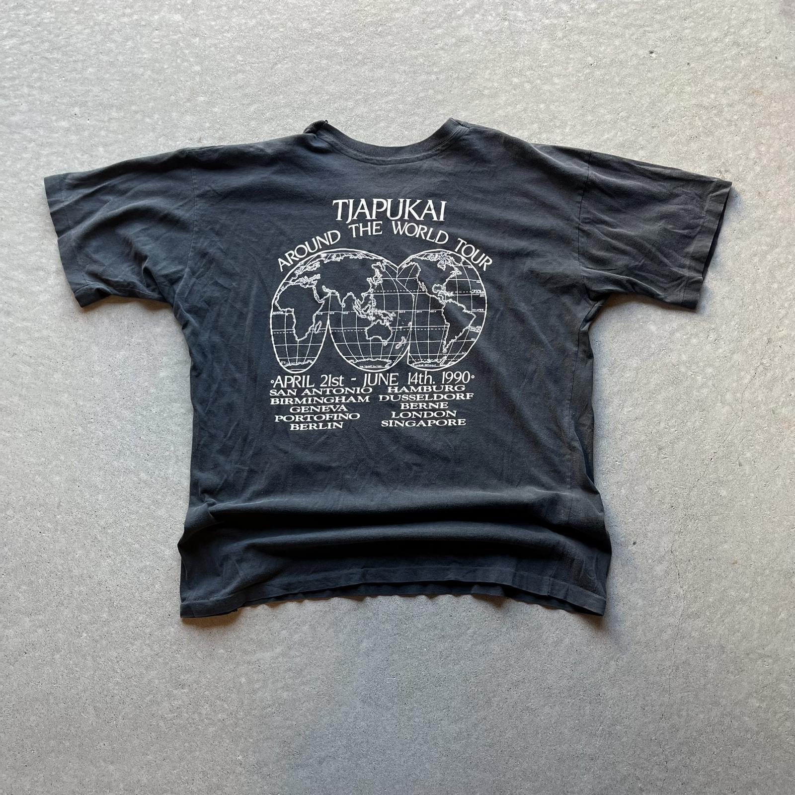 Vintage 1990 Tapuki Dancers Tour Graphic T-Shirt - Uptwn Vintage