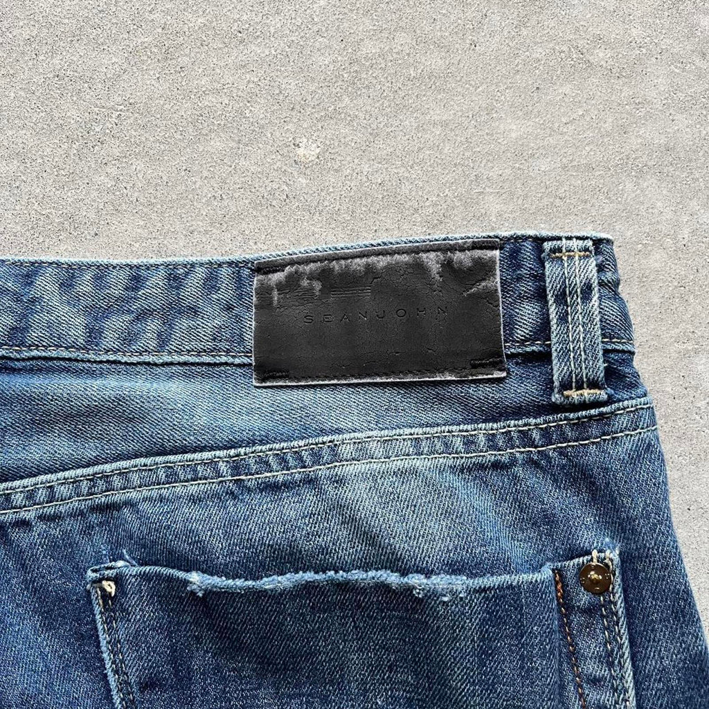 Vintage Clothing Vintage Style Faded Sean John Denim Jeans Sean John - uptwn vintage - a5915f67-efc0-4e96-a128-799ed971ac85