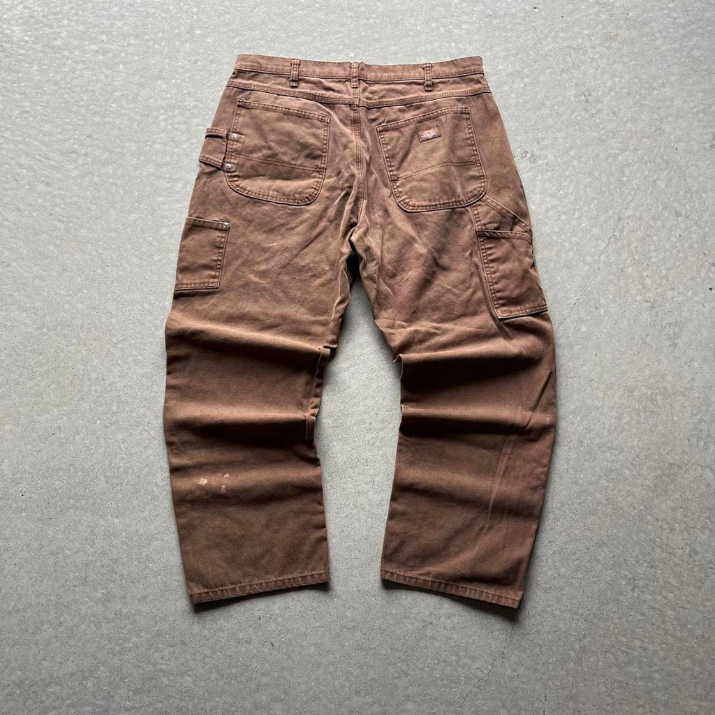 Faded Brown Dickies Carpenter Pants