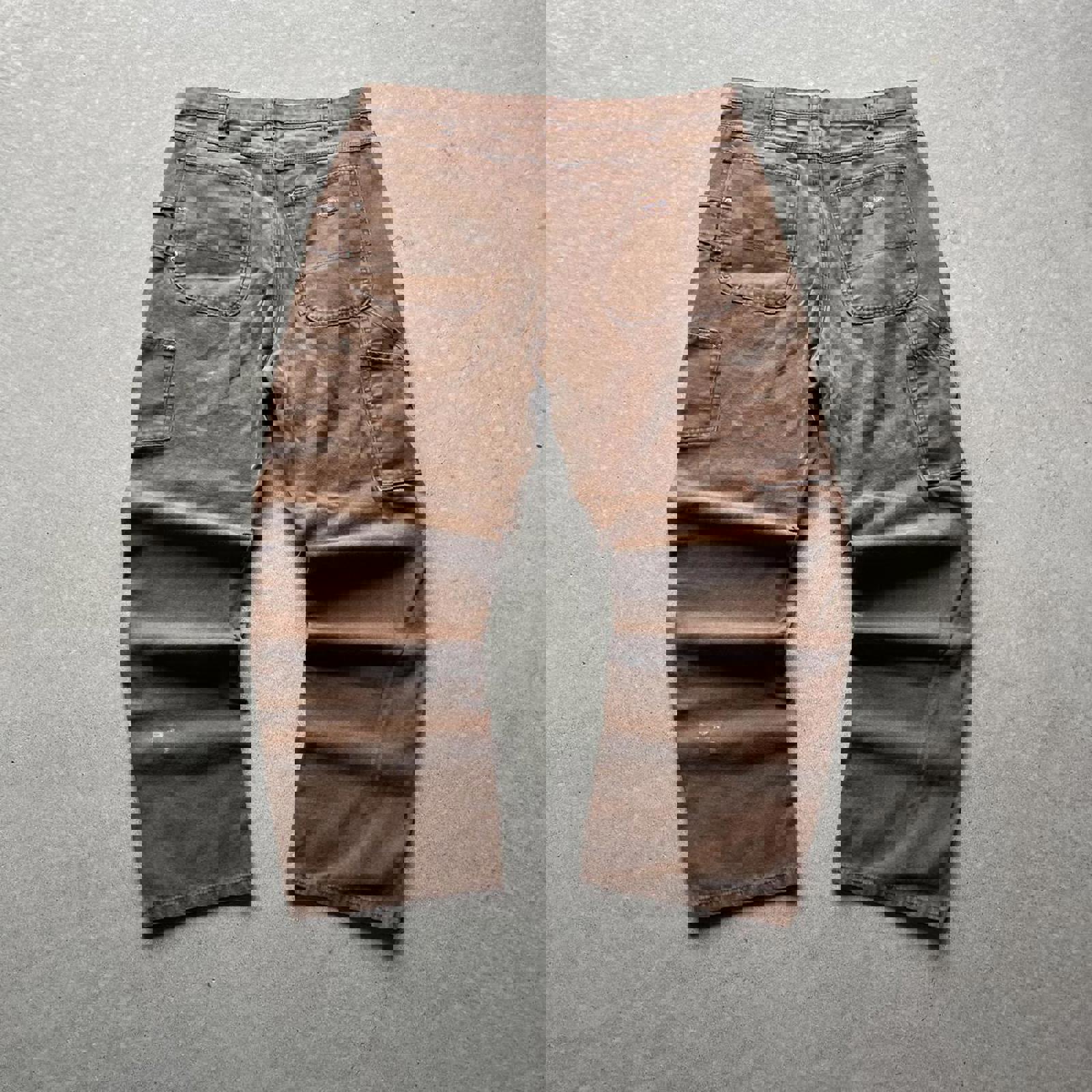 Faded Brown Dickies Carpenter Pants