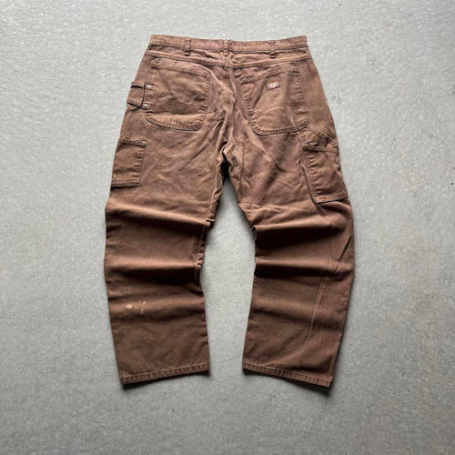 Faded Brown Dickies Carpenter Pants