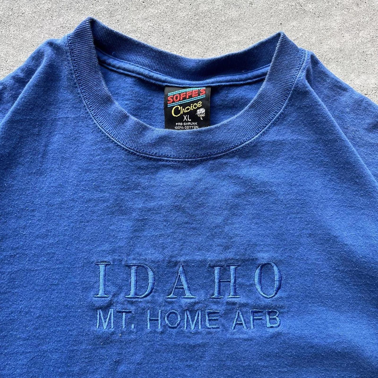 Vintage 90s Mt. Home Air Force Base Idaho T-Shirt - Uptwn Vintage